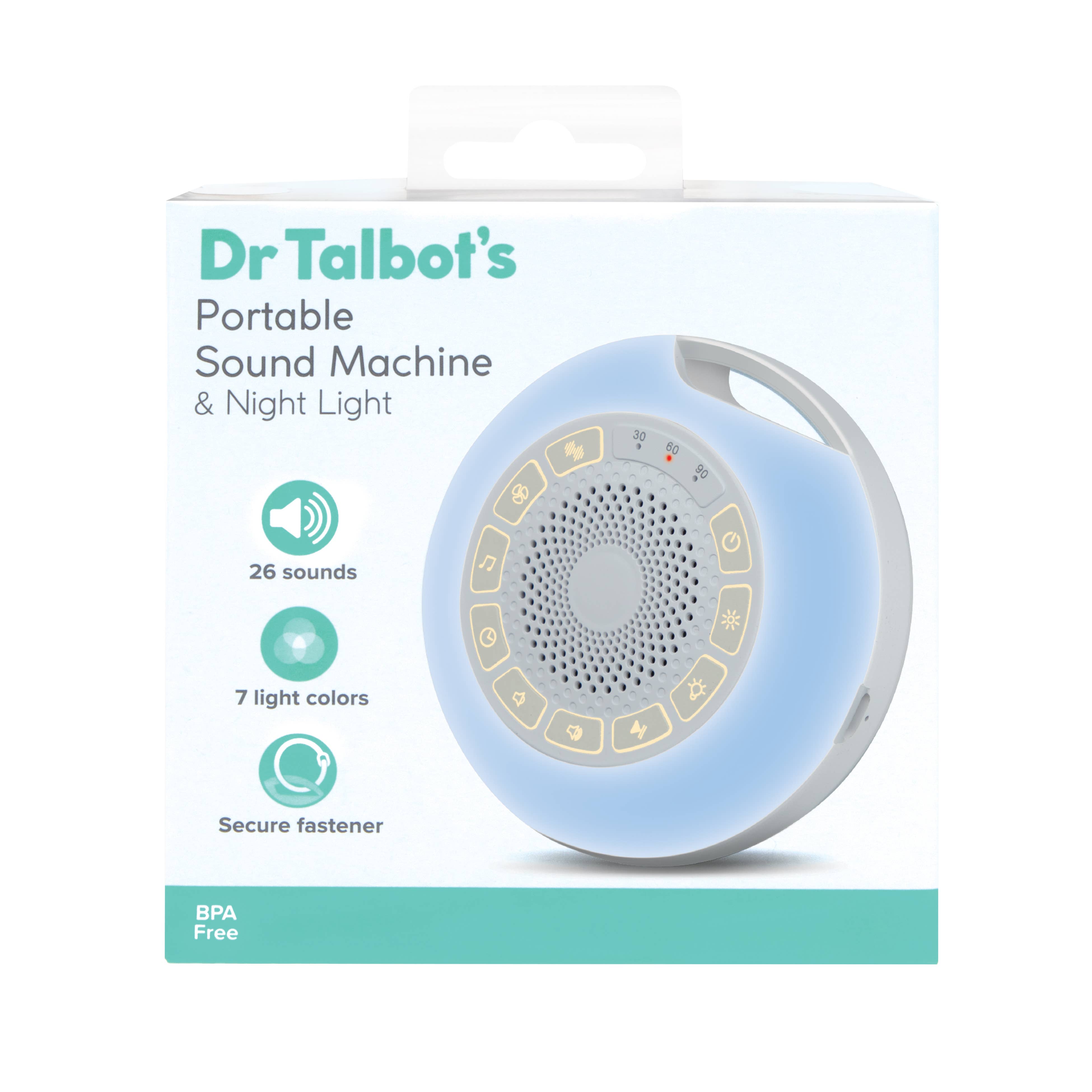 Dr. Talbot's - Wholesale White Noise Machine - Portable Sound Machine and Night Light2