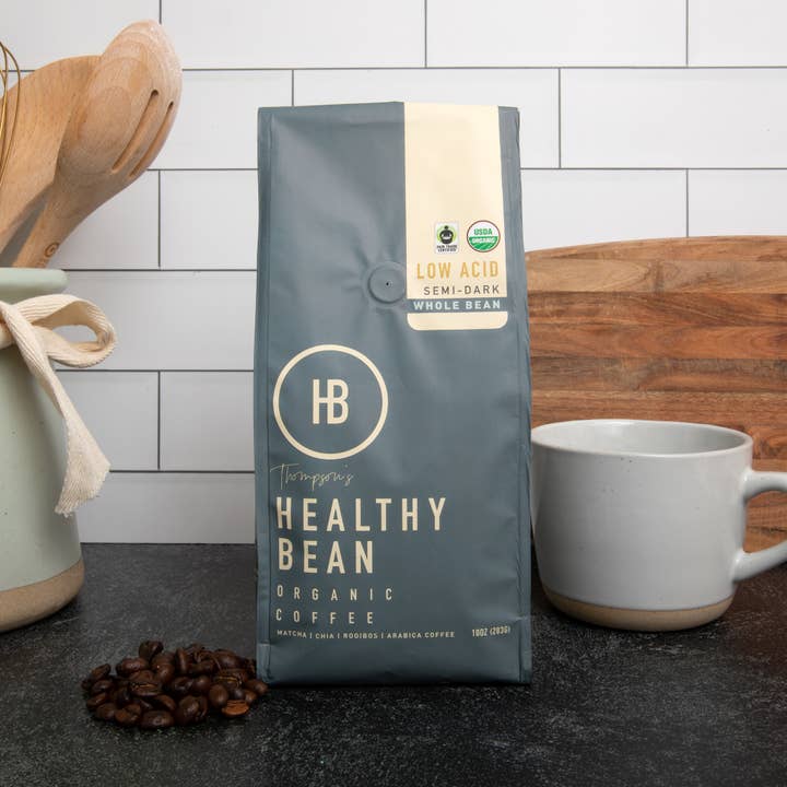 Healthy Bean Organic Coffee – wholesale Kaffebönor – Hälsosamt bönkaffe - Superfood helböna ekologisk, låg syra