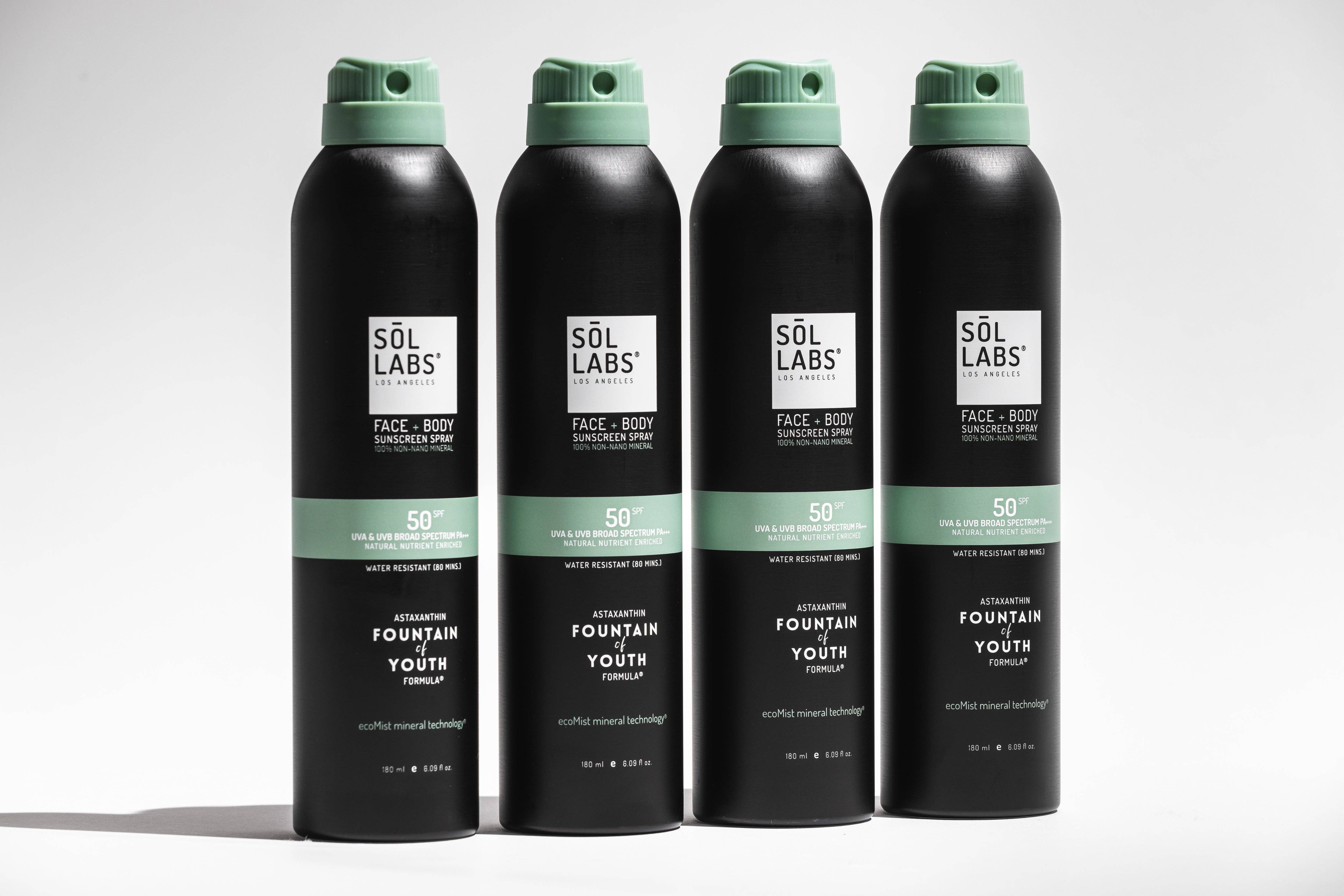 SOL LABS® – wholesale Solskyddsmedel – SOL LABS® natural mineral SPF 50 transparent mist – brett spektrum skydd UVA/UVB och återfuktande formula7