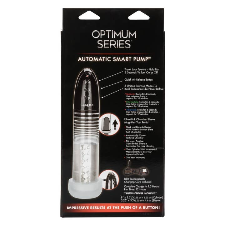 CalExotics - Wholesale Sex Toy - Optimum Series® Automatic Smart Pump™3