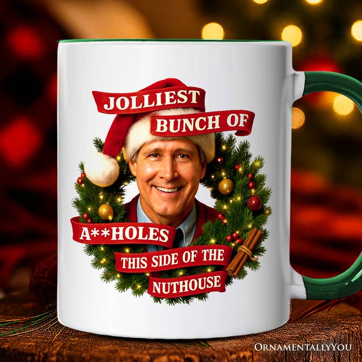 Jolliest Bunch of Assholes Personalized Mug, Griswold’s for wholesale by OrnamentallyYou