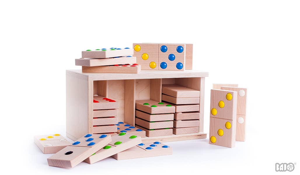 Little Poland Gallery - Wholesale Wood Toy - Kids - BAJO Domino XXL0