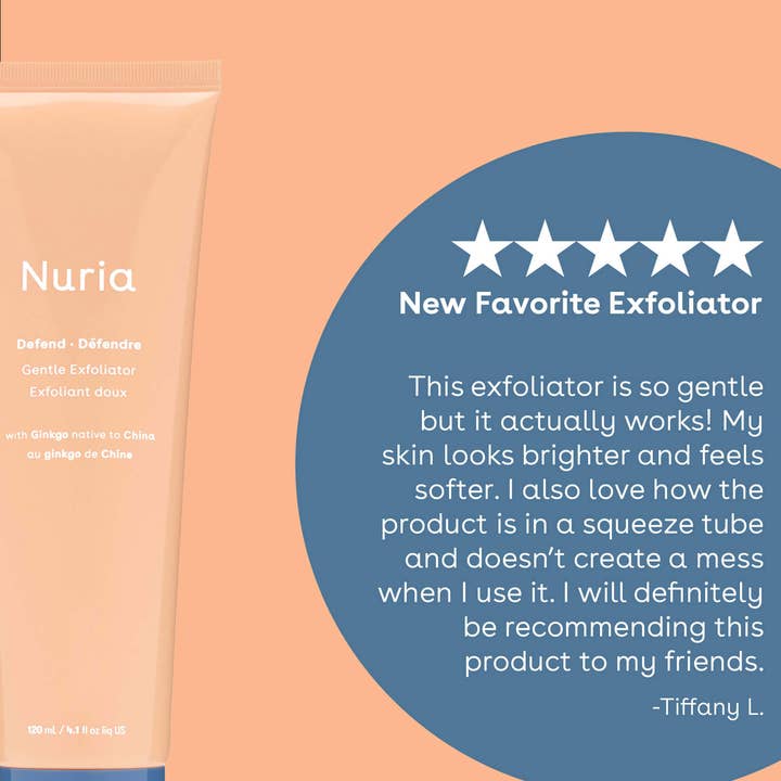 Nuria - Wholesale Facial Exfoliant/Scrub - Defend Gentle Exfoliator8