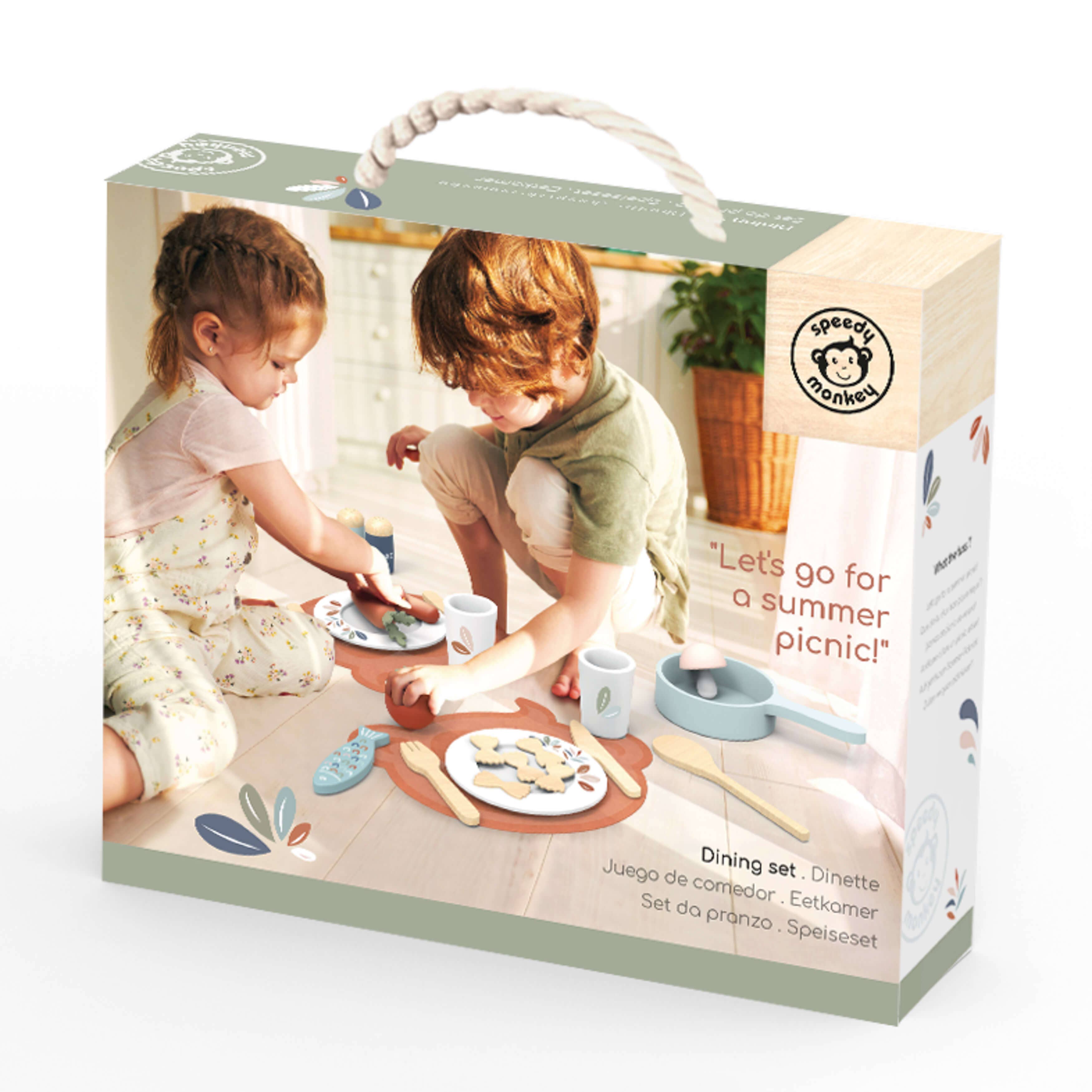 Speedy Monkey - Wholesale Toy feeding set – Child - Dining Set3
