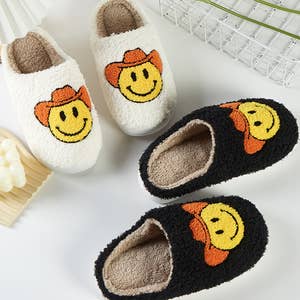 The Happy Footwear Smiley Face Slippers That Brighten Your Day