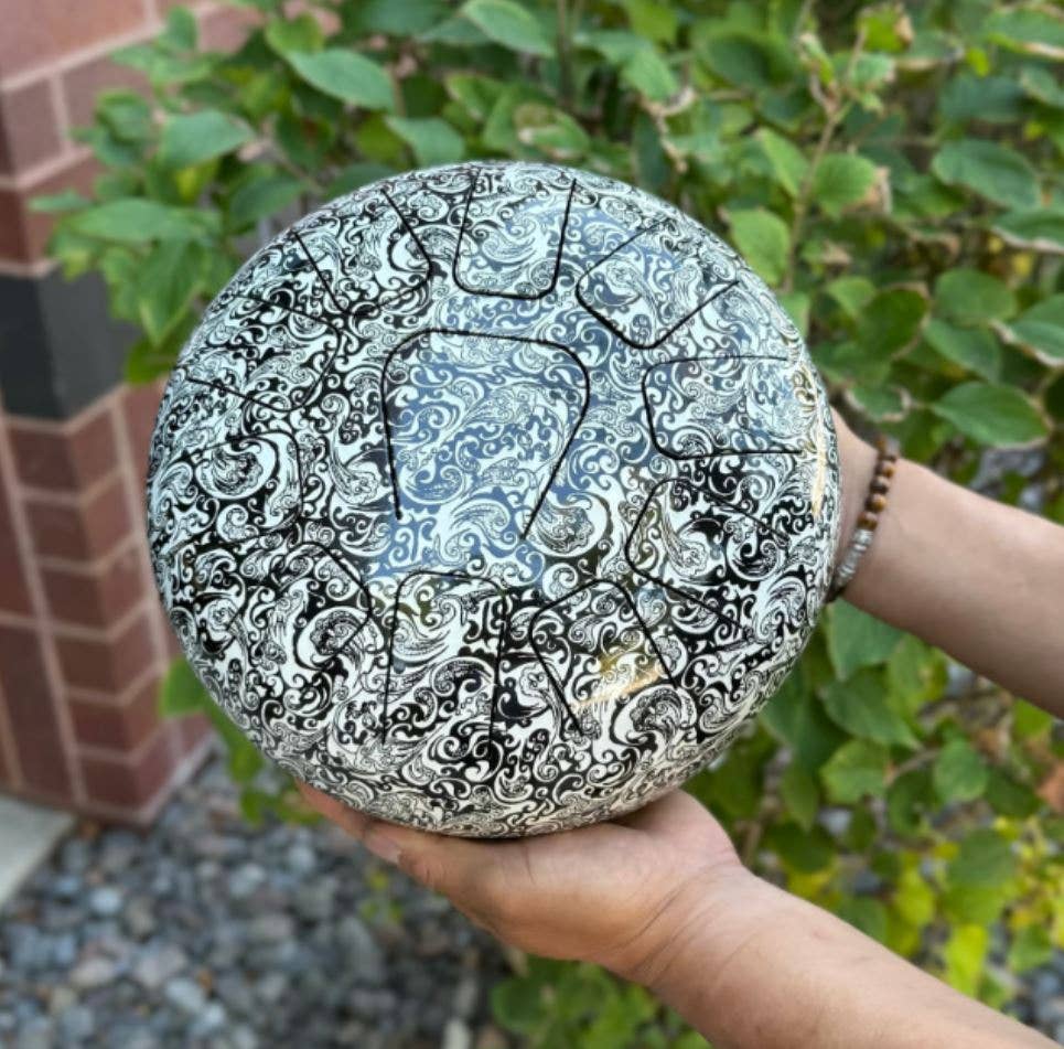 Lungta Imports - Vendita all'ingrosso Strumenti musicali - Tamburo Steel Tongue handpan musicale con borsa per trasporto11