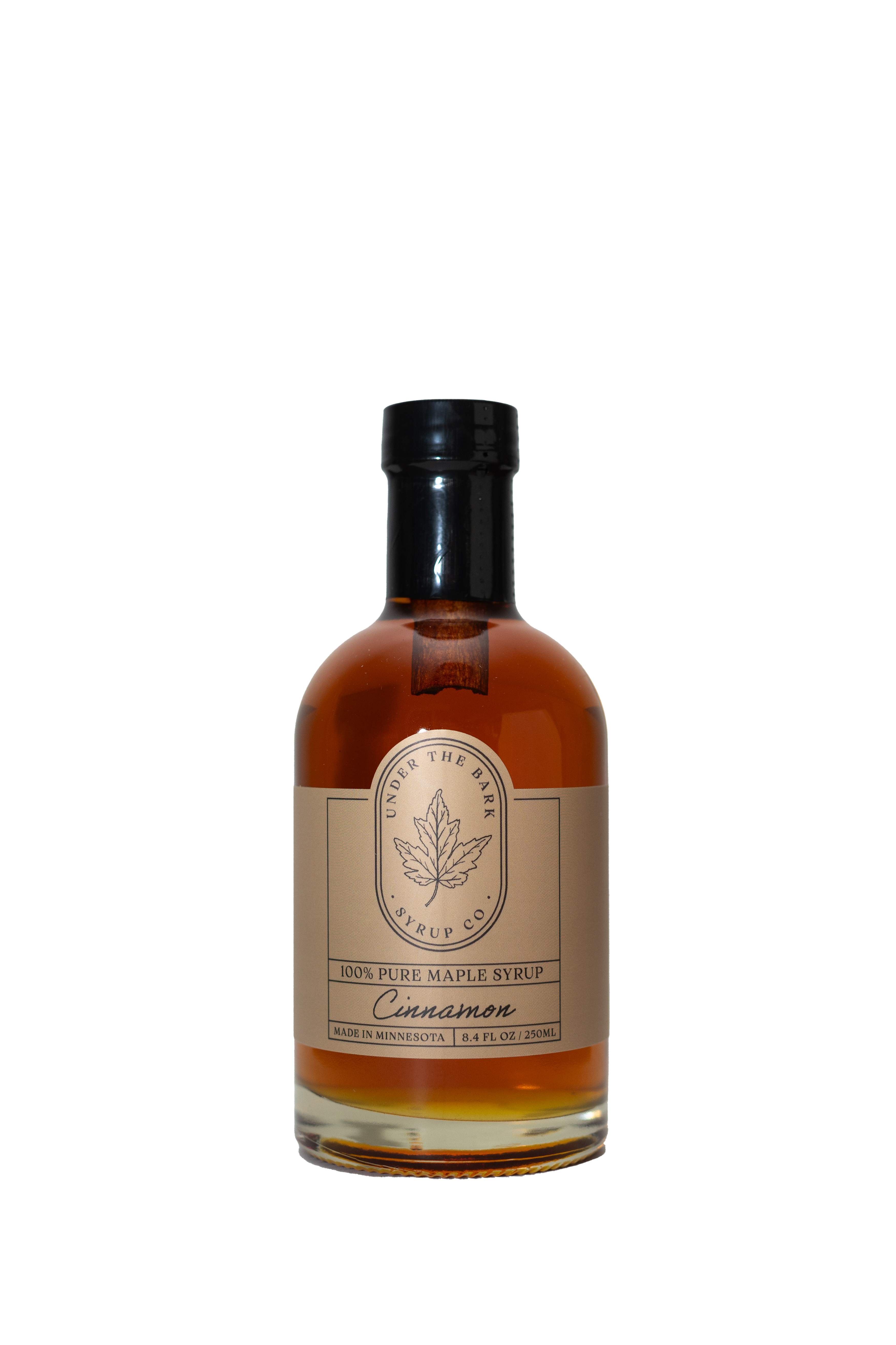 Under The Bark Syrup Co - Wholesale Maple Syrup - Cinnamon Maple Syrup2