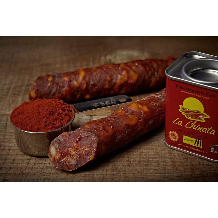 meDINEterranean - Wholesale Dried Spice - La Chinata. Smoked Paprika Hot 70g tin