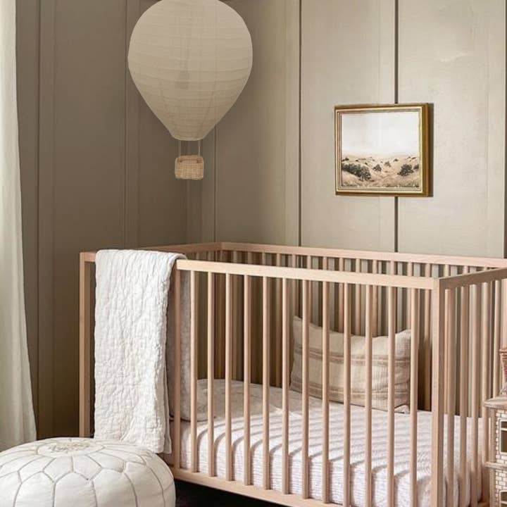 Lumiere Shades - Wholesale Night light – Child & baby - Kids/Nursery Linen Shade - Up & Away4