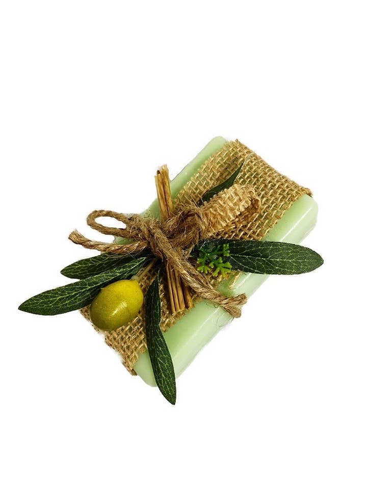 Olive oil and aloe vera soap for wholesale by La Favola Incantata® - Marchio Artigiano