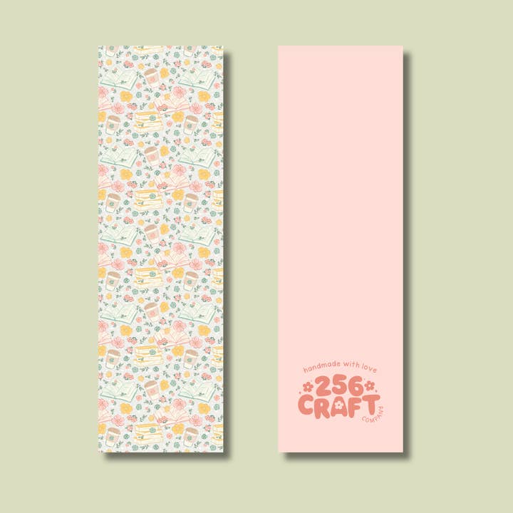 256 Craft Co - Wholesale Bookmark - Petals & Pages Handmade Bookmark 1