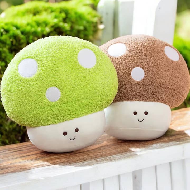 30cm Colorful Mushroom Stuffed Plush Toy for wholesale by ToyalFriends - All Import Duties Covered!