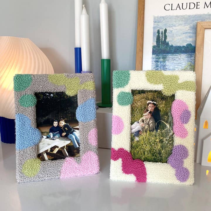 Mudita Rug Studio – wholesale Bildram – Handgjorda punch needle-fotoramar, fotoramar5