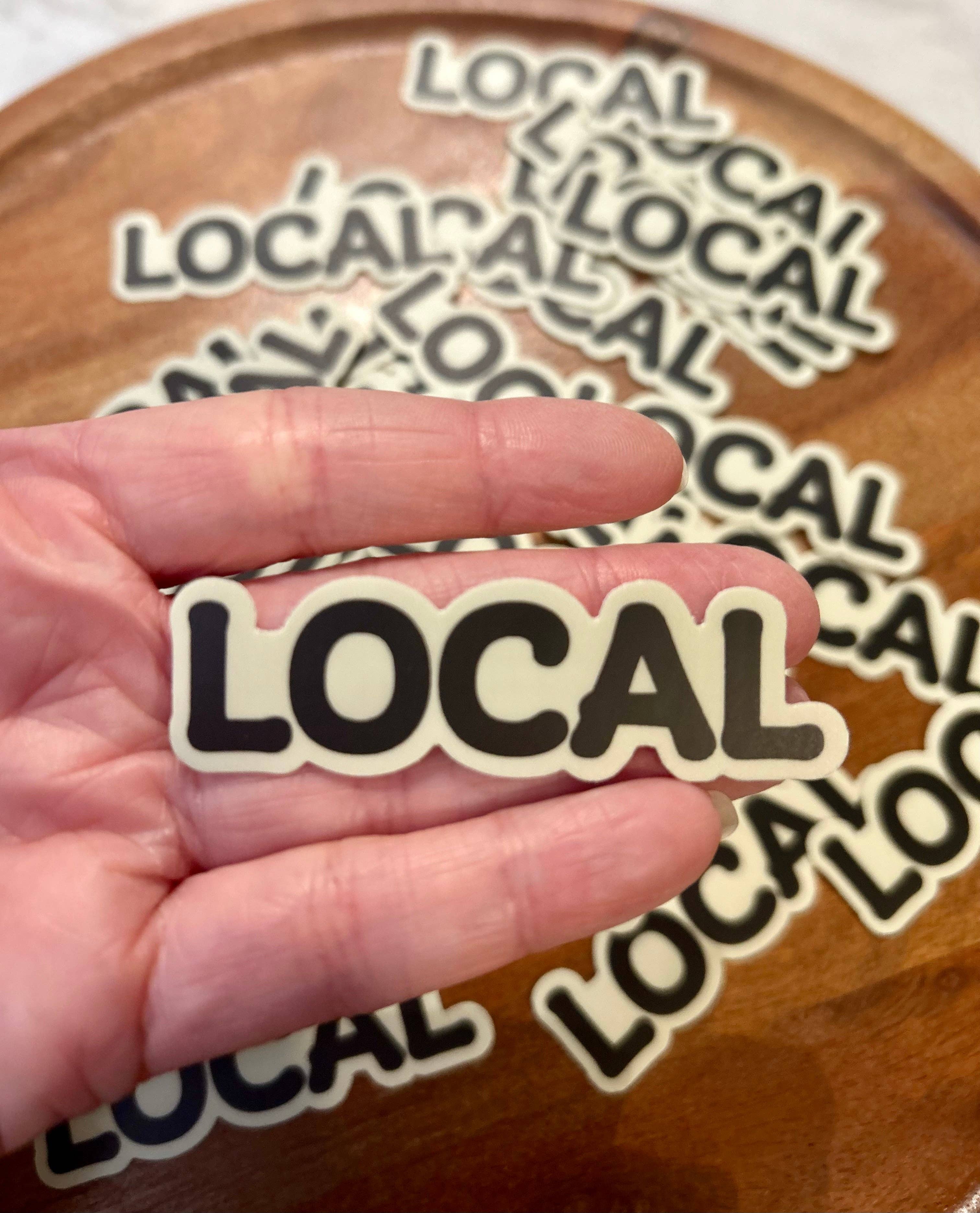 Axle Rose Co - Wholesale Sticker - Local sticker • green1