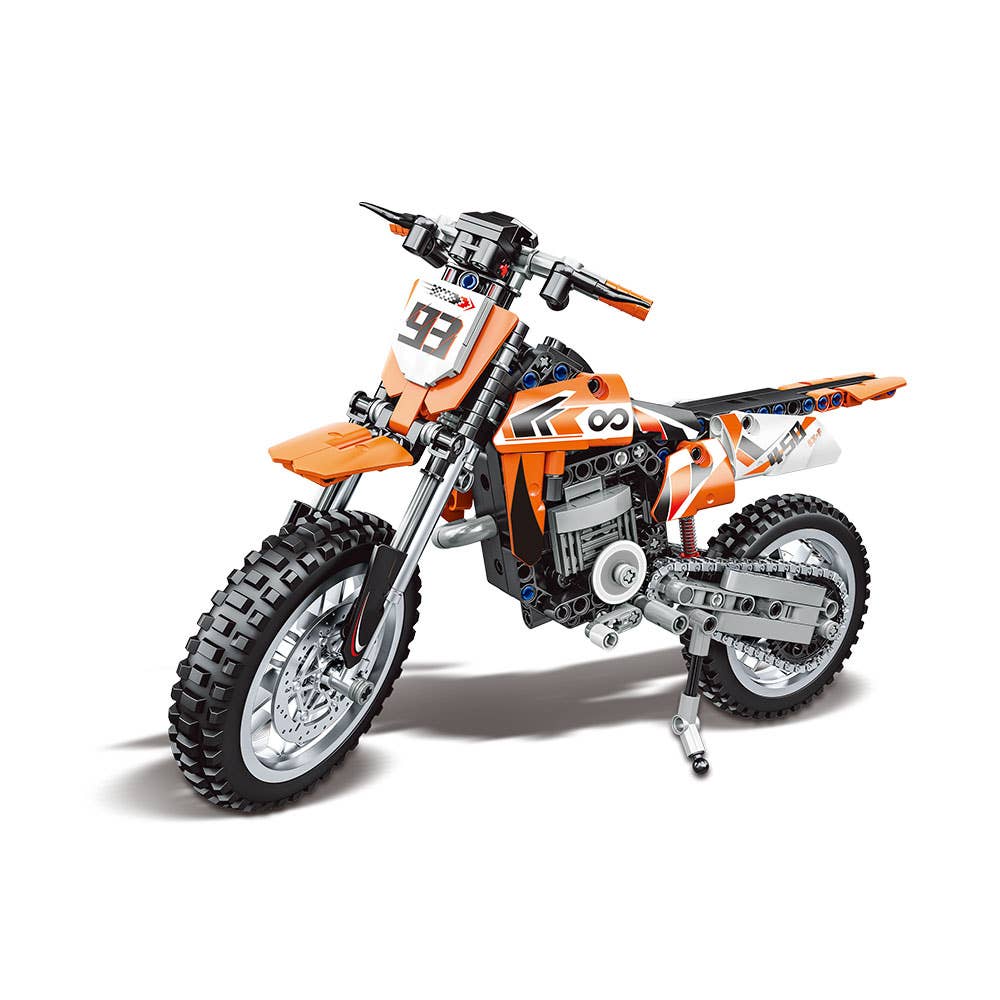 AJ Aguiar - Wholesale Building Set - Kids - Technic Scrambling Motorcycle with 8+ Connectors3