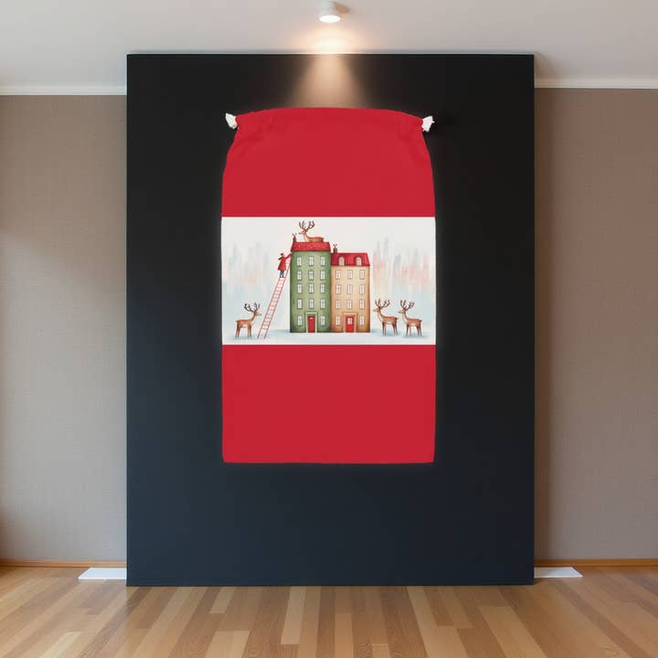 Sacco di Natale Renna Stravagante | Decorazione Festiva Originale per la vendita all'ingrosso da parte di Aminelle & Willow