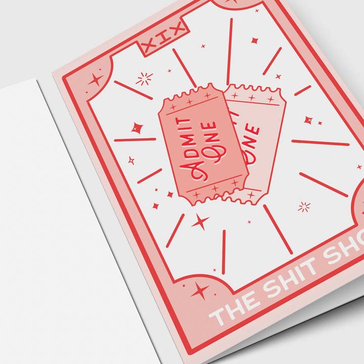 Tarot wenskaart - Uniek - Voor vrienden - Voor New Family M voor wholesale door MAIN STREET GREETINGS LLC