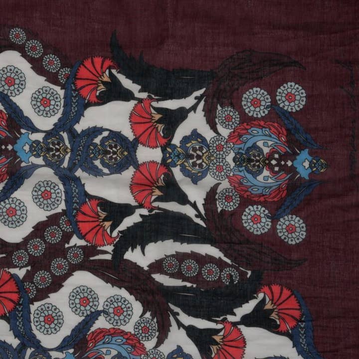 Deidaa - Wholesale Scarf - Men's - Men's Floral Cotton Scarf1