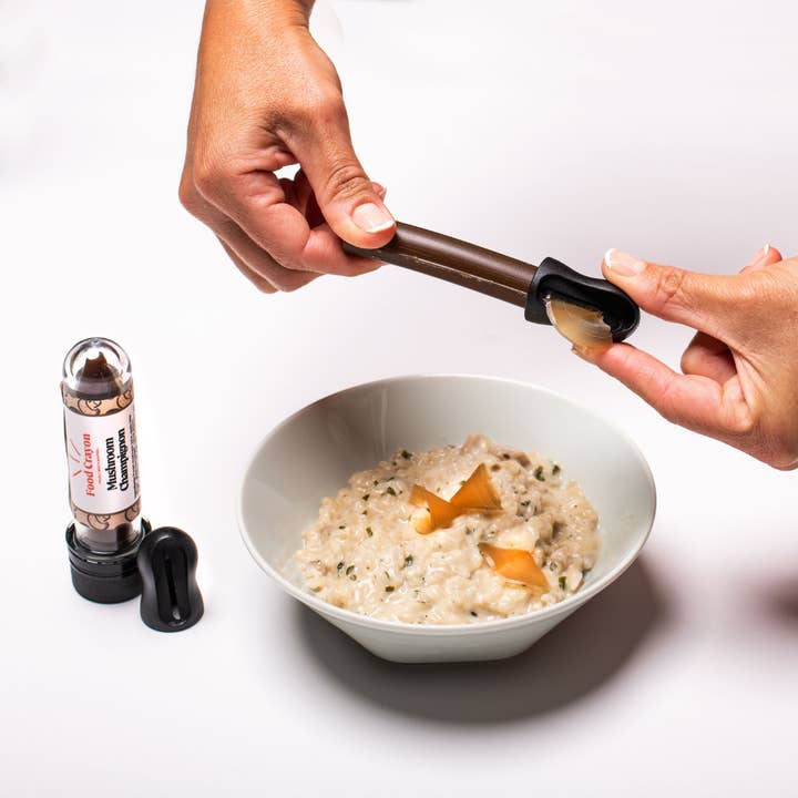 Food Crayon - Wholesale Crayons - Kids & Baby - Porcini - Single Box (1 Food Crayon + 1 Sharpener)4