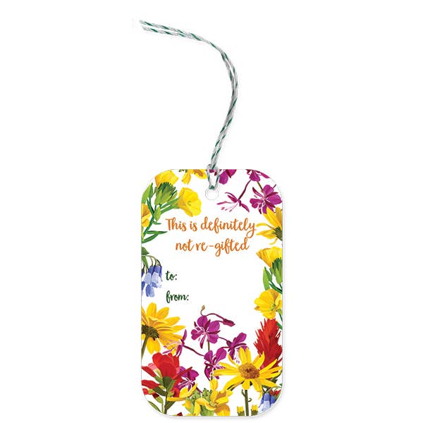 Vilda Blommor Present Tag för wholesale av 23rd Day Paper Goods