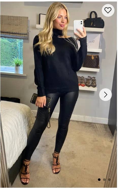 CY FASHION. LONDON - Wholesale Pullover-trui - Dames - Trui met open schouders en kettendetail5