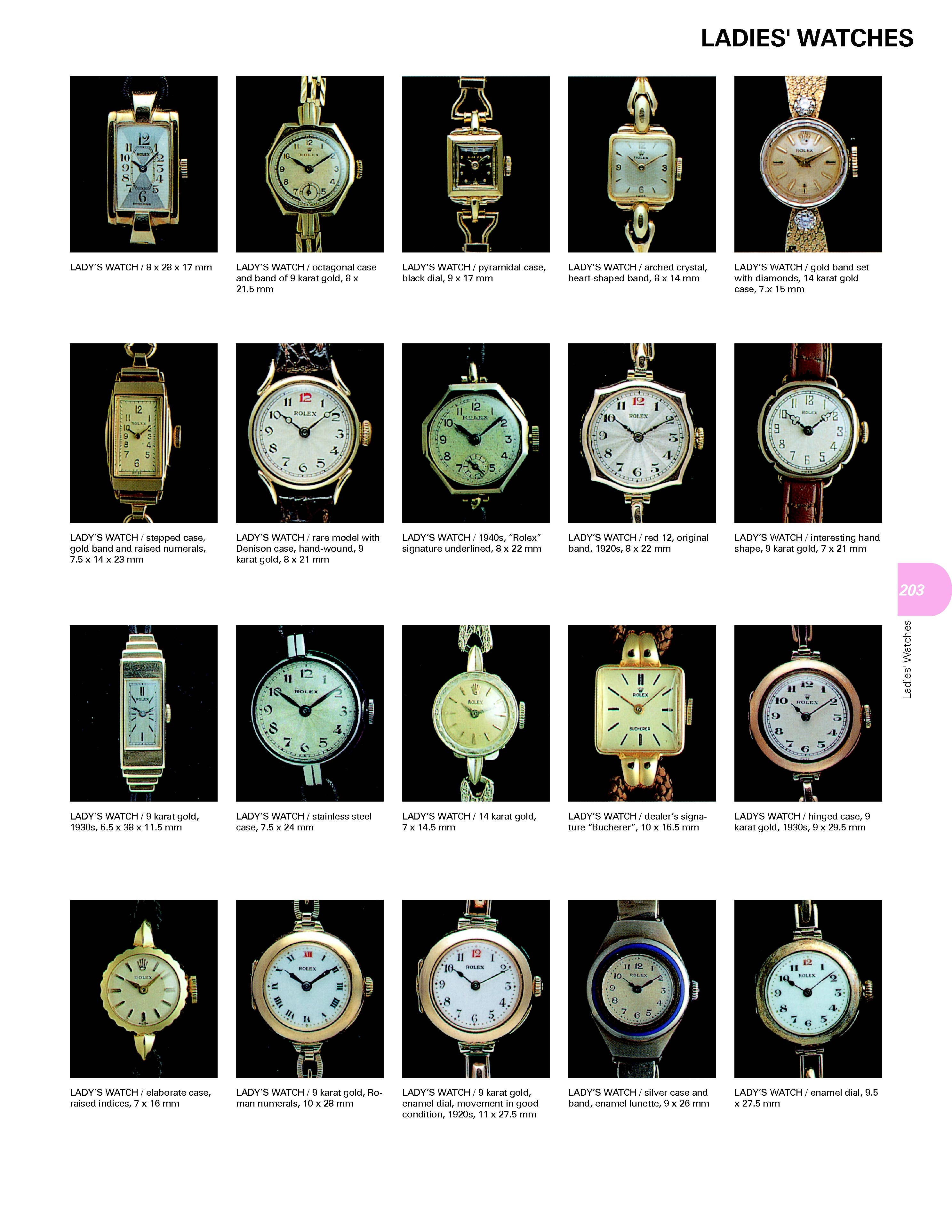 Schiffer Publishing – Display Book por atacado – Rolex: 3,621 Relógios de pulso3