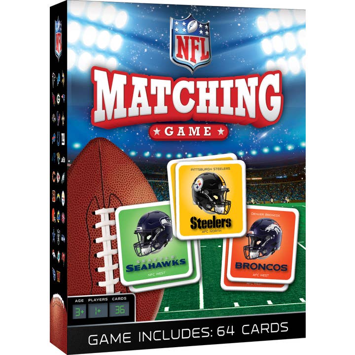 NFL - League Matching Game for wholesale by Masterpieces Puzzles