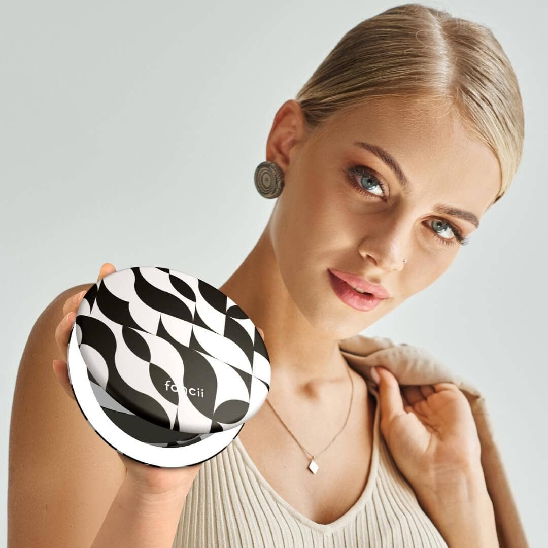 Fancii - Wholesale Compact Mirror - Taylor 5" Compact Mirror with LED Lights27