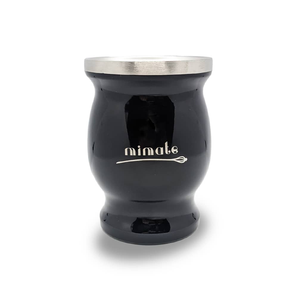 MI MATE - Wholesale Tea Pot - Calabash Mate brushed stainless steel + Bombilla + box3