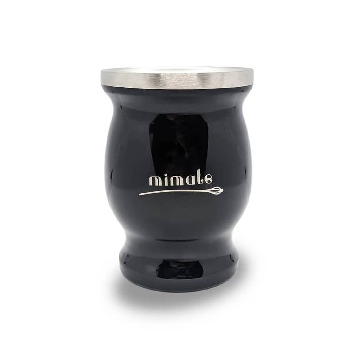 MI MATE - Wholesale Tea Pot - Calabash Mate brushed stainless steel + Bombilla + box3