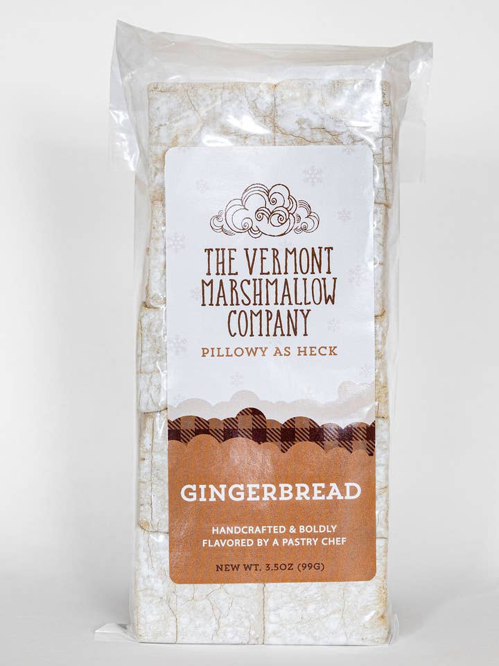Gourmet Marshmallows | Gingerbread for wholesale by The Vermont Marshmallow Company