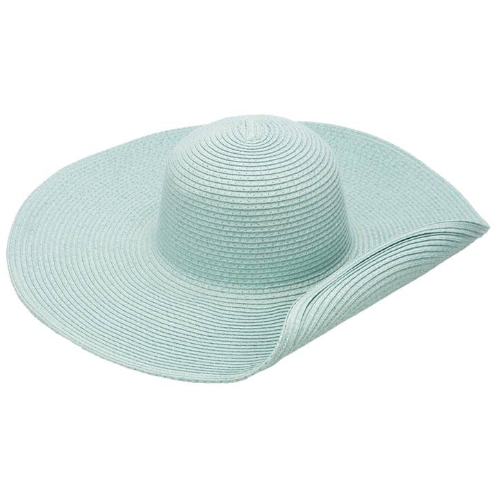 Cap Zone - Wholesale Straw Hat - Women's - Wire Brim Straw Beach Sun Hat66