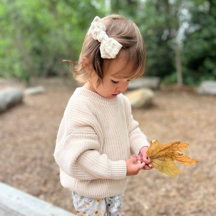 Baby & Toddler Chunky Knit Sweater for wholesale by Emi Lei