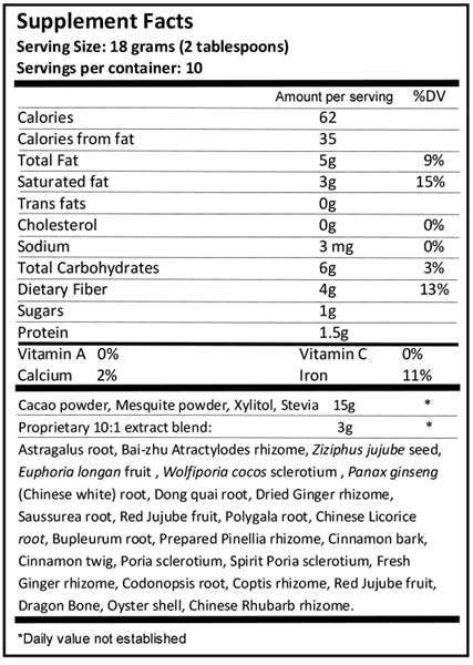 Jing Herbs - Wholesale Health/Detox Tea - Coco Qi Latte1