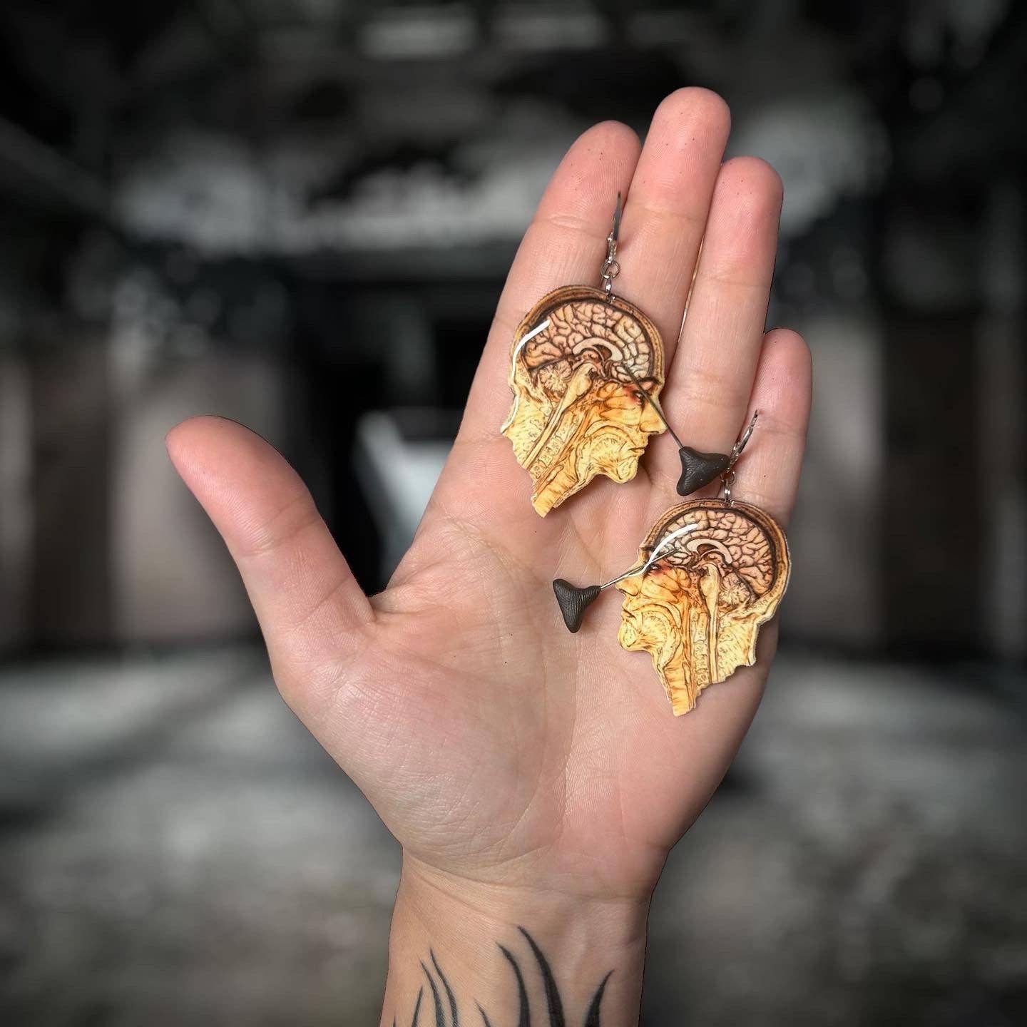 Metalbox - Wholesale Dangle Earrings - Lobotomy1