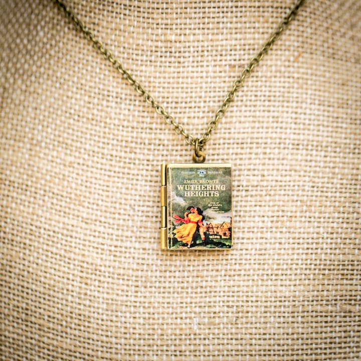 Adorned by Aisha - Wholesale Locket Necklace - Book Locket Necklace20