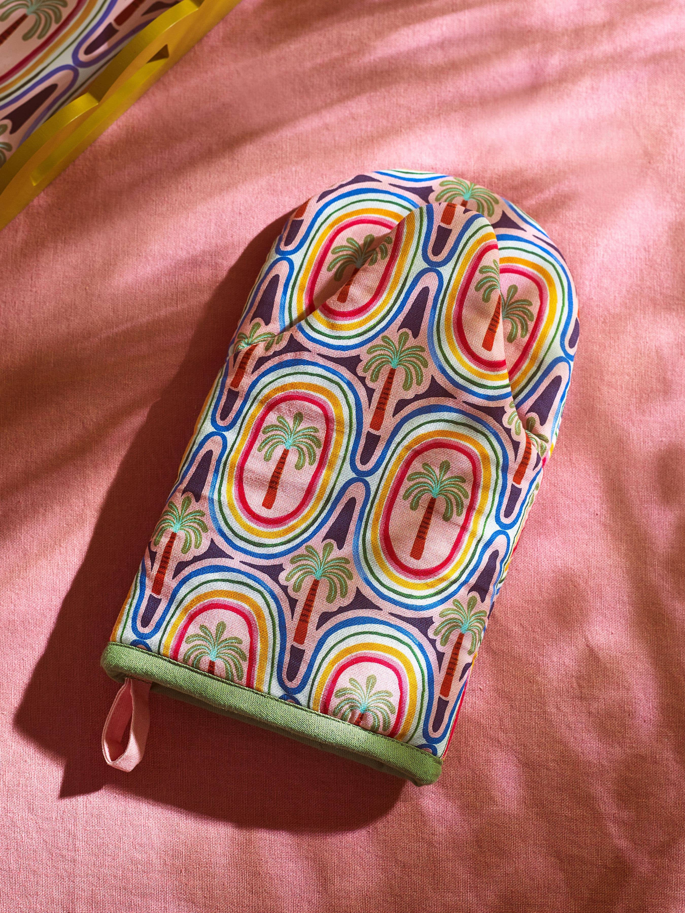 Pure Table Top Ltd - Wholesale Oven Mitt/Pot Holder - Eleanor Bowmer Palm Tree Single Oven Glove0