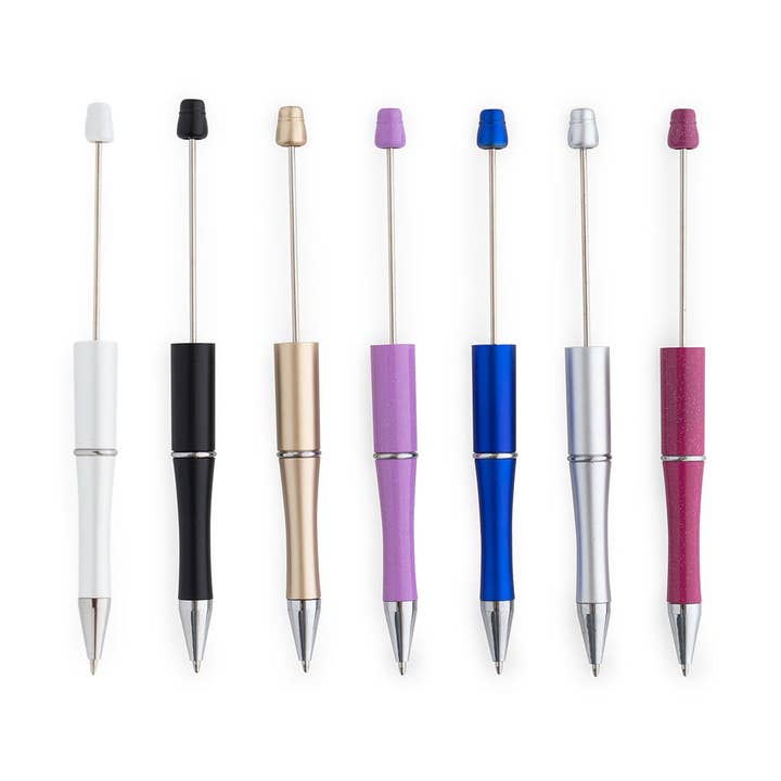 Cara & Co Silicone Craft Supply - Wholesale Pen - Beadable Plastic Pens
