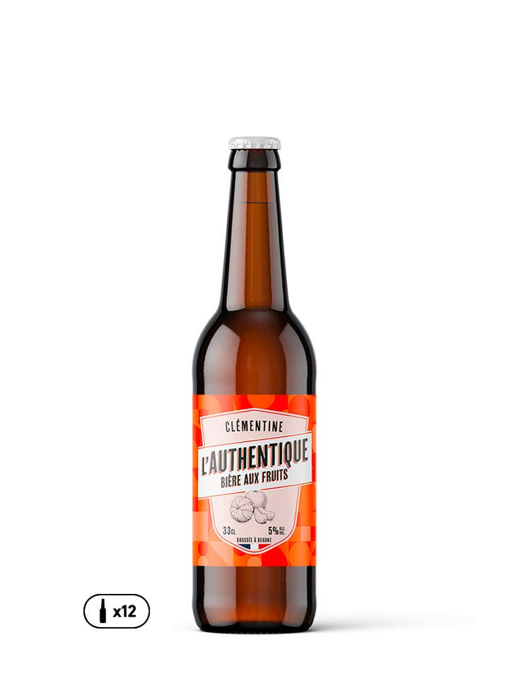 The authentic - Clementine 12 x 33cl for wholesale by Brasserie de France