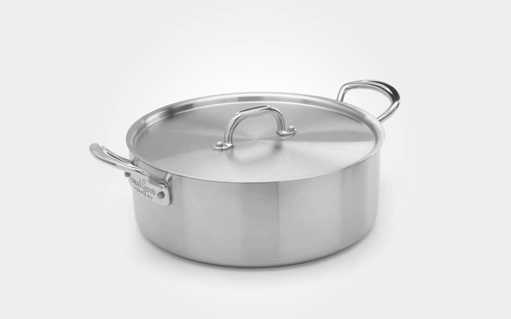 samuel groves - Wholesale Cooking Pot - Classic 26cm Stainless Steel Triply Sautepan w/Side Handles1