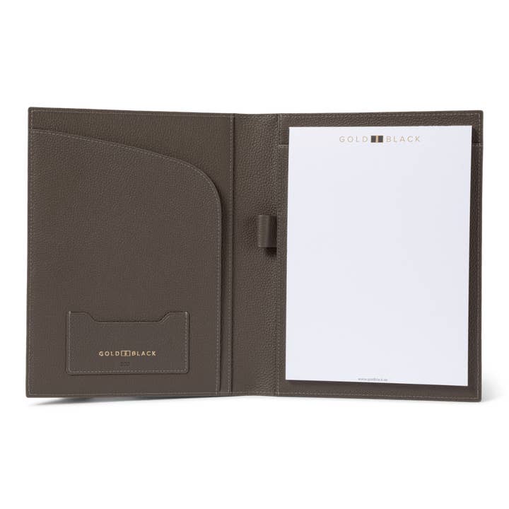 GOLDBLACK - Wholesale Notebook - Grey crocodile leather notebook, limited edition1