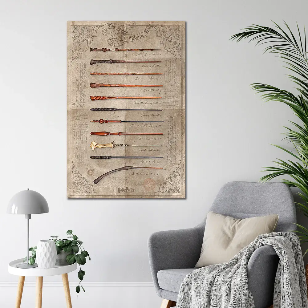 Close Up GmbH – Großhandel Poster – Harry Potter Poster The Wand Chooses The Wizard 91,5 x 61 cm2