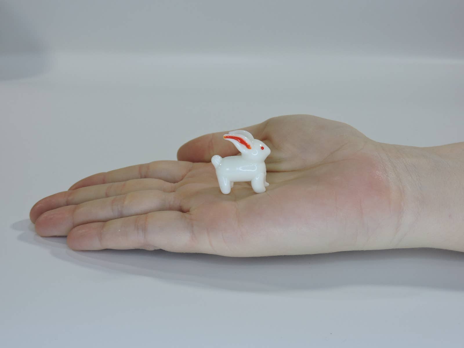 Gift Gallery Glass - Wholesale Decorative Figurine - Handmade Glass Mini Bunny Rabbit