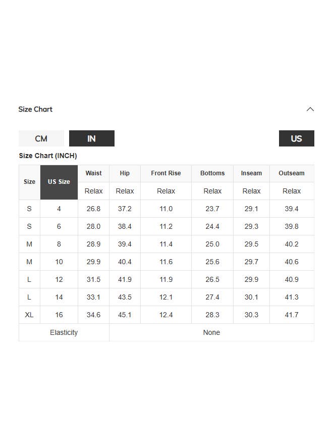 Rayures Noires Jean en denim à taille haute avec poche plaquée et coupe droite en vente sur Faire9