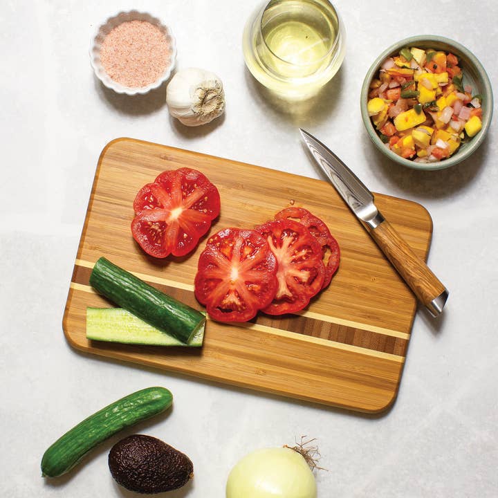 Totally Bamboo - Wholesale Cutting Board - Aruba Bamboo Cutting Board, 12-1/2" x 8"