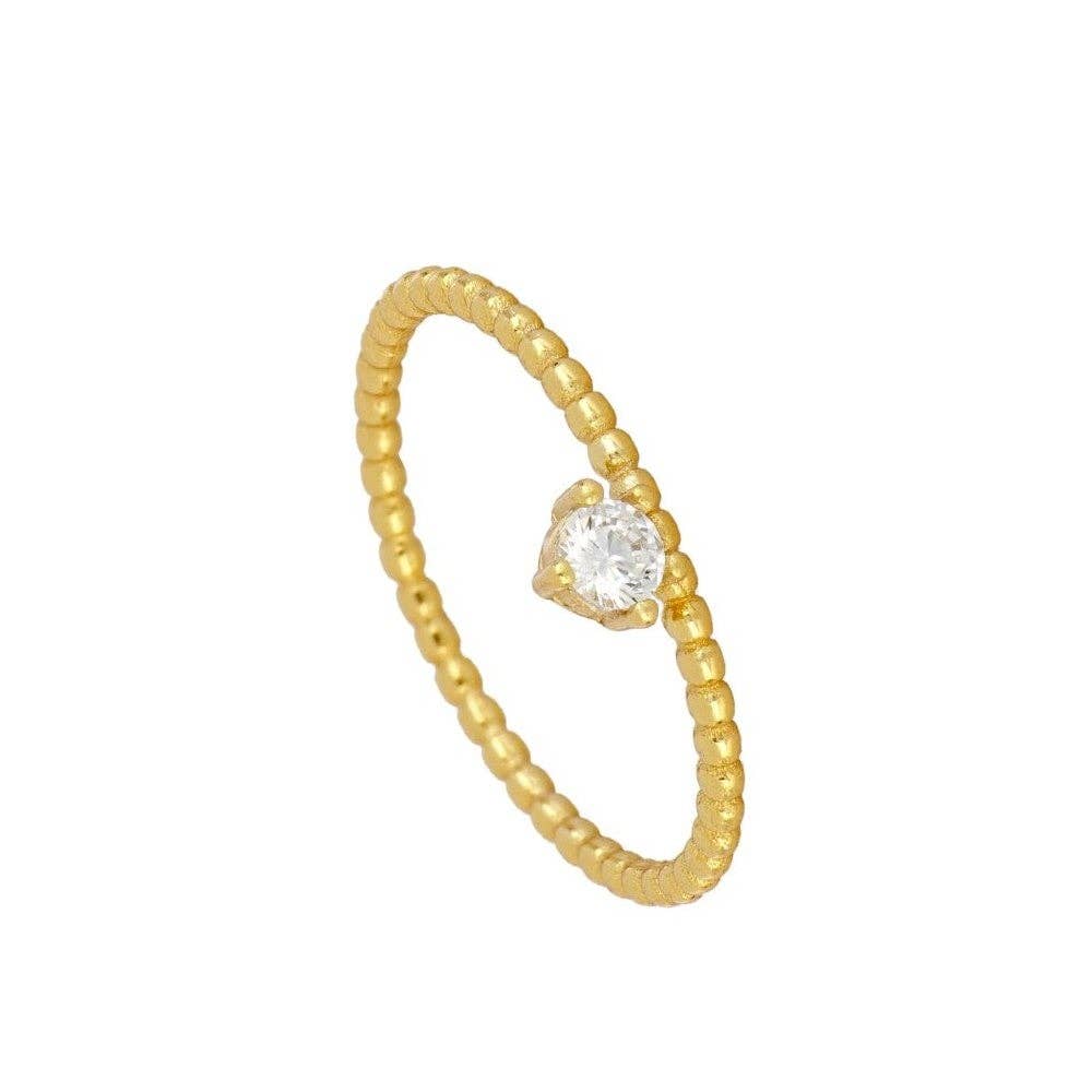 JEWELS BY AGATHE - Wholesale Single Stone/Solitaire Ring - Ethereal ring.