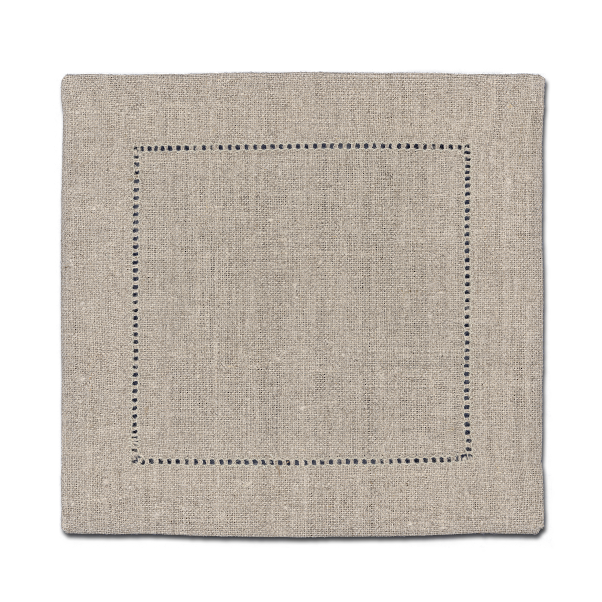 Ulster Linen – Engroshandel Middags- og stofserviet – Hemstitch naturlig linned cocktailserviet - 6"2