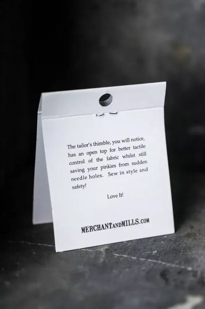 Merchant and Mills - Wholesale Thimble - Tailor's Thimble3