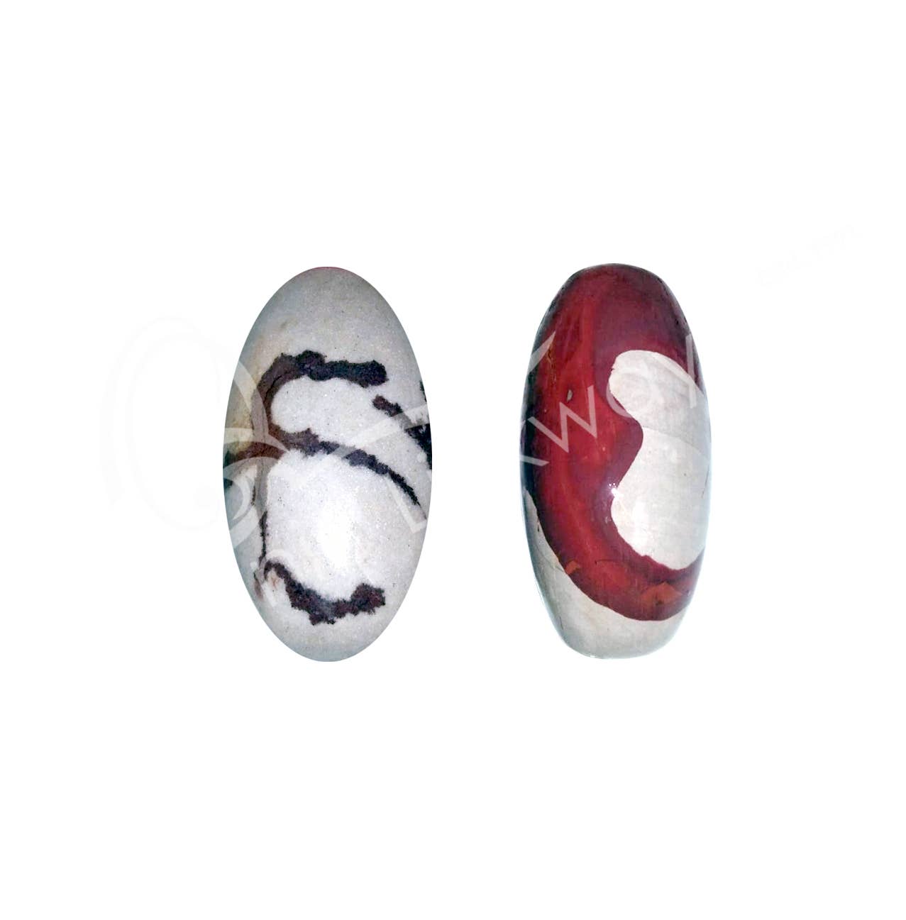 Oceanic Linkways Inc - Wholesale Spiritual Stone/Crystal - SHIVA LINGAM - 2 TONES 2" (PC)