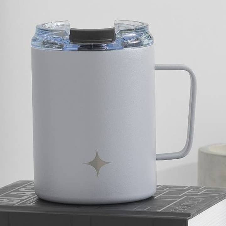 Gobelet triple isolation avec poignée 350 ml pour la vente par JoyJolt